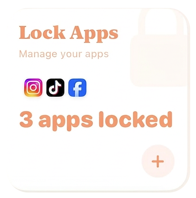 Lock Apps — 3 apps locked